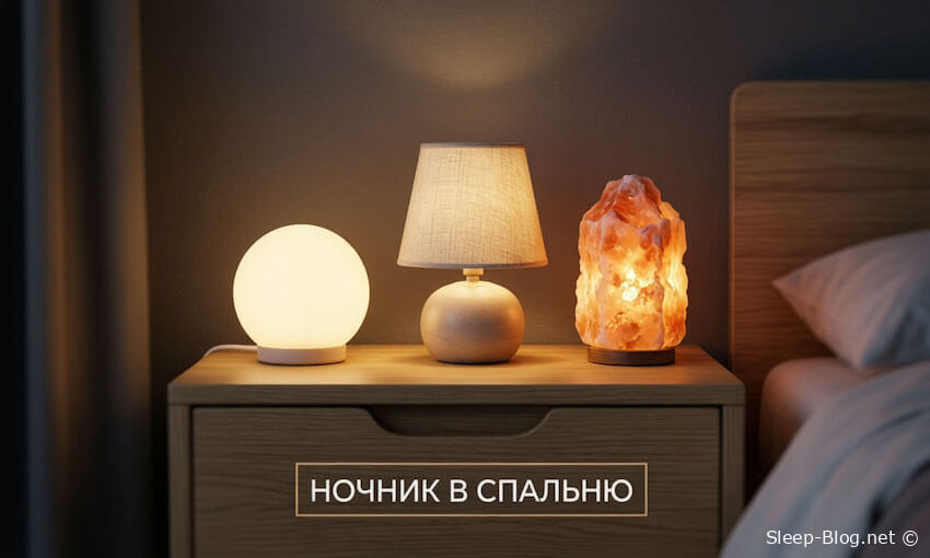 как выбрать ночник в спальню для спокойного и здорового сна